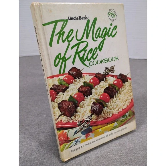 1969 Uncle Ben's The Magic Of Rice Cookbook Vintage Hardcover SBN: 87502-004-6 - Picture 1 of 16